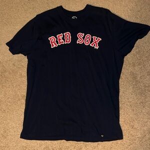 47 Brand Red Sox Navy Tee